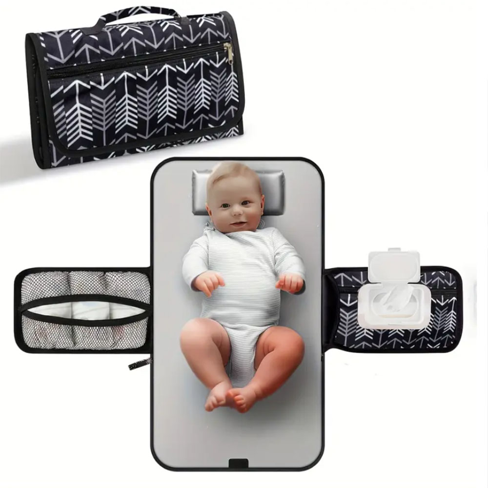 Portable Changing Pad for Diap - Backpack Diaper Bag ulasan dan harga