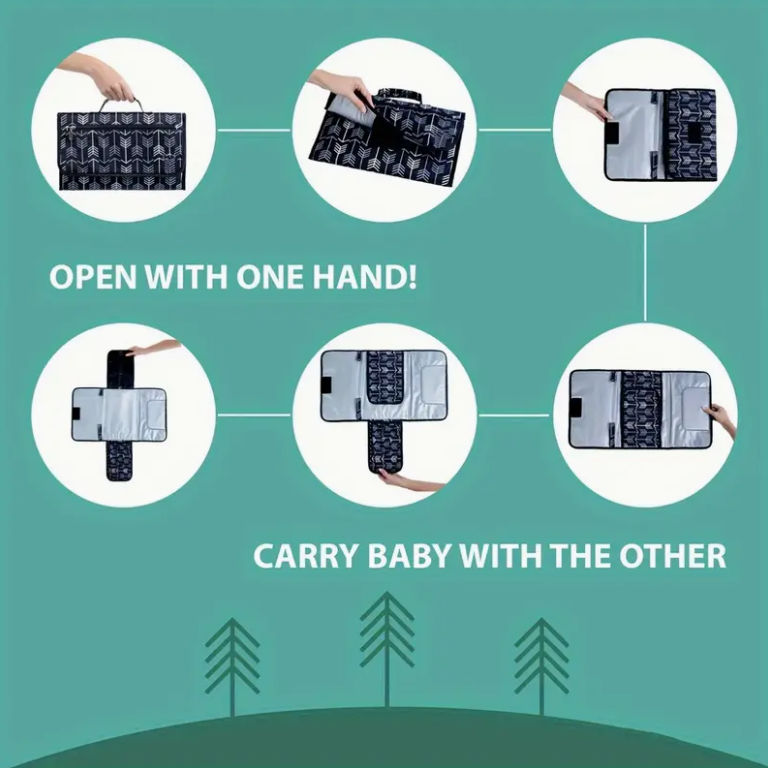 Portable Changing Pad for Diap - Backpack Diaper Bag ulasan dan harga