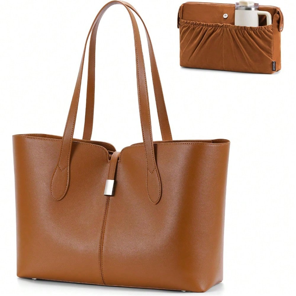 Laptop Tote Bag For Women With - Laptop Sleeve Removable ulasan dan harga