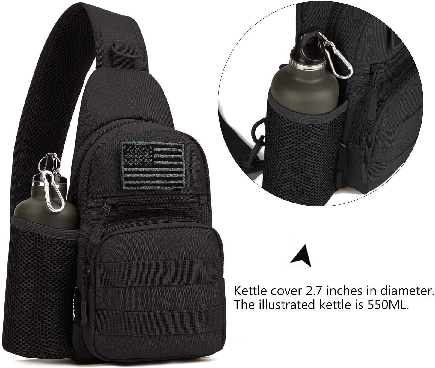 Tactical Sling Crossbody Backp - Sling Backpack Shoulder ulasan dan harga